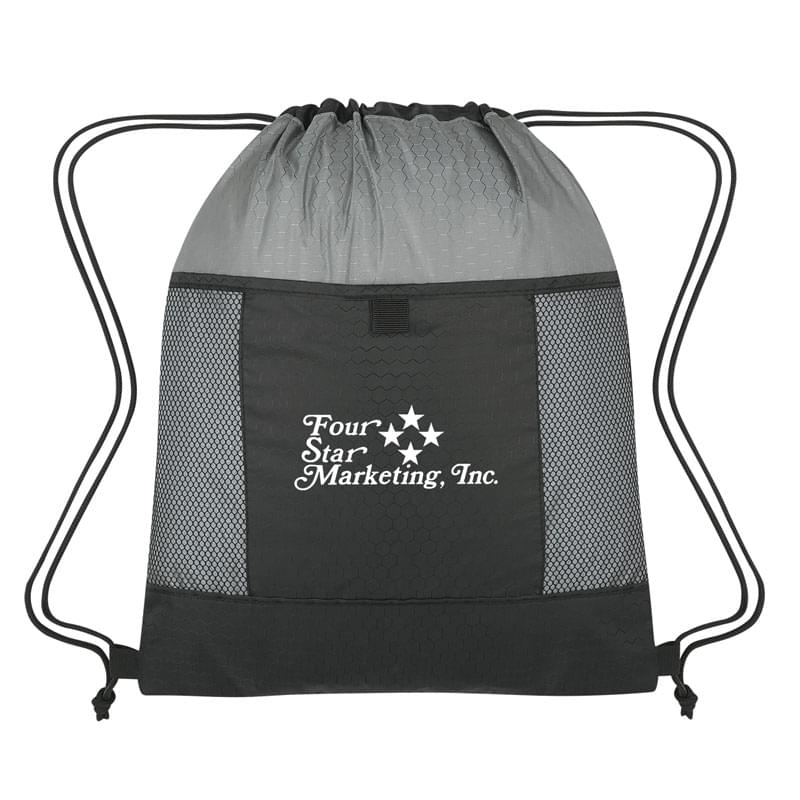 Honeycomb Ripstop Drawstring Bag