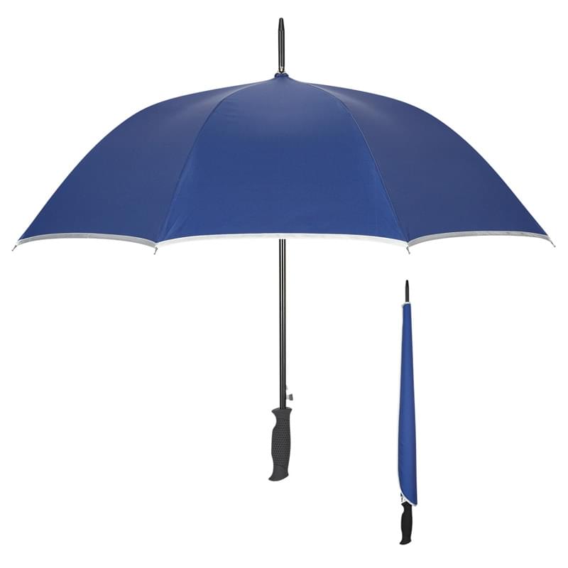 48" Arc Silver Accent Umbrella