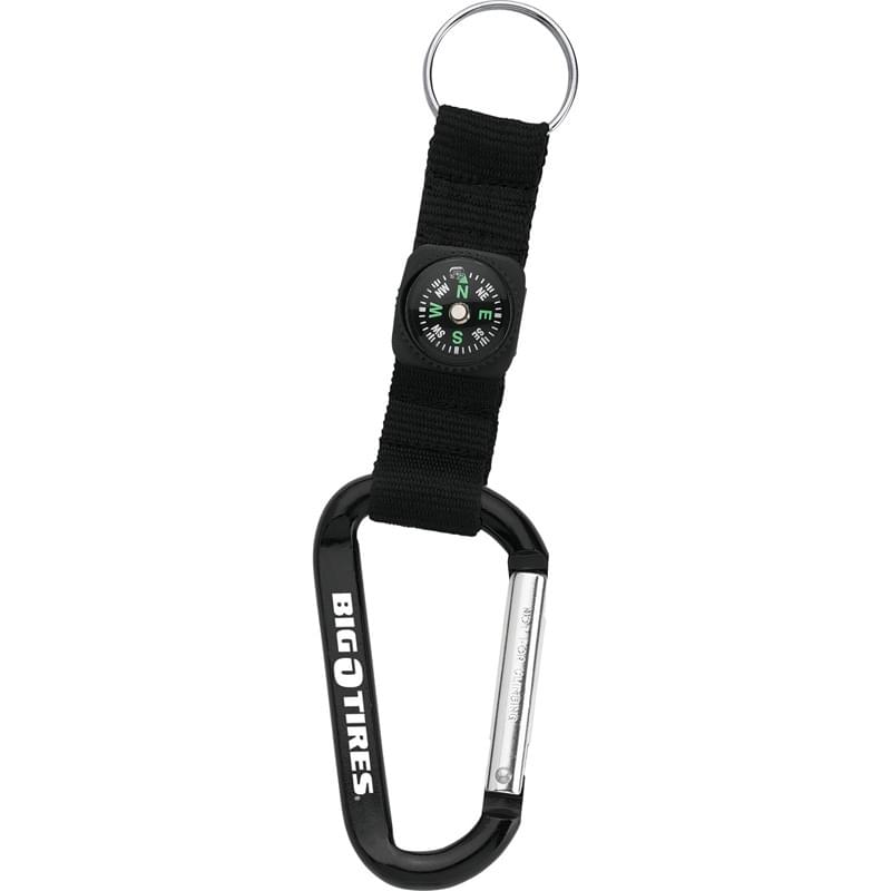 Carabiner with Compass