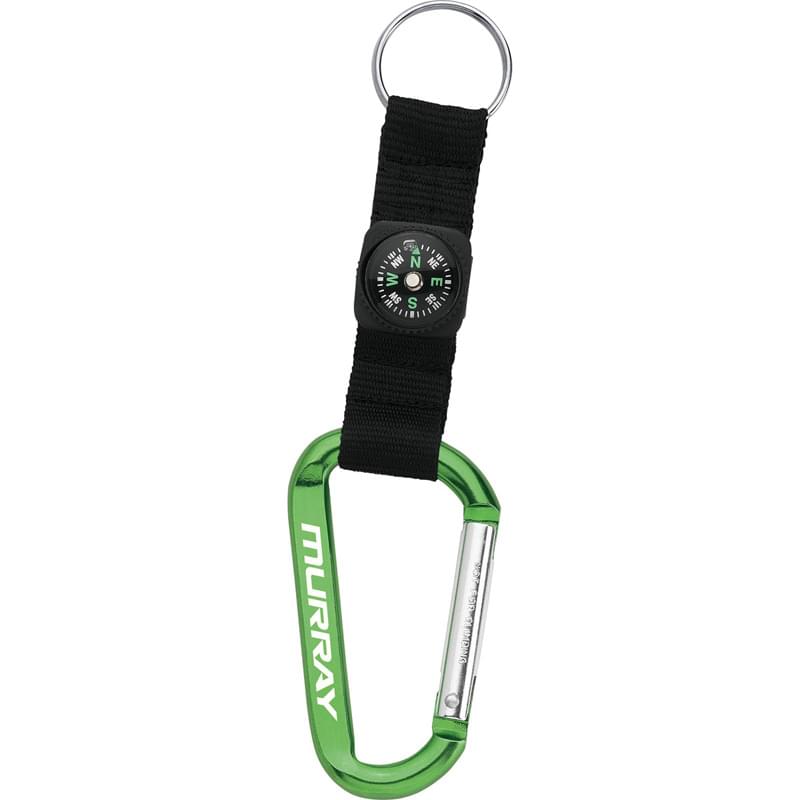 Carabiner with Compass