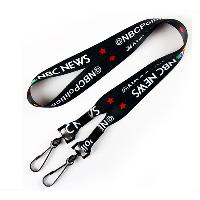 3/4 inch Double Ended Dye Sublimation Lanyards - <p> * Top Quality durable fabric, easily washable and dried<br/>  *  Attachment clip on the both ends<br/>   *  Digital Printed with full bleed<br/>  *Full Color Imprint with step and repeat<br/>  *Free PMS color match<br/>  *See attachment options below, and note your selection in the "Special Instructions" field