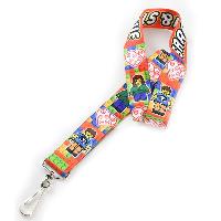 1 inch Dye Sublimation Lanyards - <p> * Top Quality durable fabric, easily washable and dried<br/>  * Digital Printed with full bleed<br/>  *Full Color Imprint with step and repeat<br/>  *Free PMS color match<br/>  *See attachment options below, and note your selection in the "Special Instructions" field