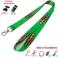 5/8 inch Dye Sublimation Lanyards - <p>	* Top Quality durable fabric, easily washable and dried<br />	* Digital Printed with full bleed<br />	*Full Color Imprint with step and repeat<br />	*Free PMS color match<br />	*See attachment options below, and note your selection in the "Special Instructions" field