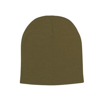 Knit Beanie Cap - 100% Acrylic | One Size Fits All | Comes In 9 Great Colors!