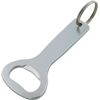 Aluminum Bottle Opener Key Ring - --