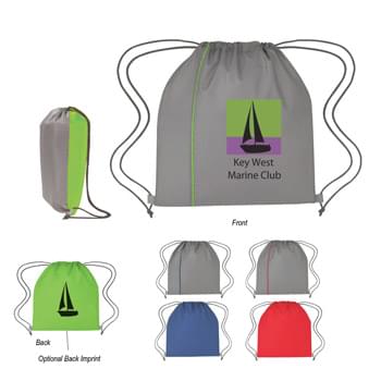 Reversible Sports Pack - Made Of 210D Polyester | Front/Back Reversible | Drawstring Closure | Spot Clean/Air Dry