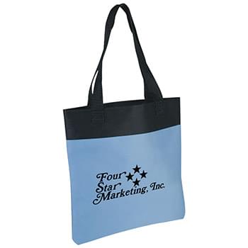 Shoppe Tote Bag - Made Of 600D Polyester | 24" Web Handles | Spot Clean/Air Dry