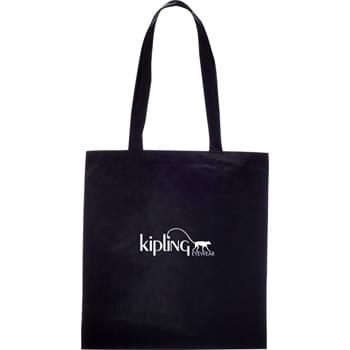 The Zeus Convention Tote Bag - Slim design perfect for conventions and tradeshows. Open main compartment with double 26" handles. Reusable and a great alternative to plastic bags.
